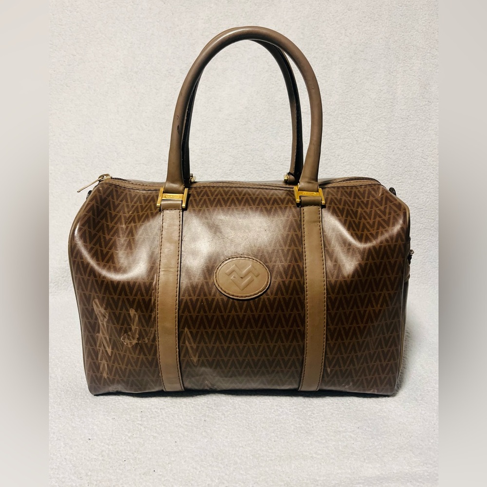 Mario Valentino Monogram Boston Bag - Picture 12 of 12